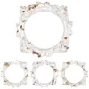 Frames 4 Pcs Resin Mini Po Frame DIY Retro Pose Wall Decoration Pography Prop Baroque