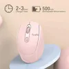 Topi MacAron Multicolor Wireless Silent Mouse Tre modalità di ricarica Bluetooth Mouse MacBook Tablet Portable H240407