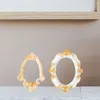 Frames 5 pcs bijoux posant un ornement pour des photos accessoires de kit po midi résine minuscule petit