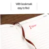 Notebooks A5 Notebook 100GSM Paper 360 Pages Business Notepad Thickened Leather Planner for Journal School Accessories Stationery