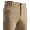 Pantaloni da uomo estate primavera maschio casual affari abito kaki abiti classici flessibili per ufficio flessibili