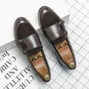 Casual schoenen hoogwaardige flats mannelijke wandeling slip-on loafers lente herenschoen suède voor mannen zacht rijden mocassins