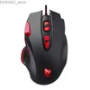 MICE G550 GAME MOUSE 8 botões RGB GLOW WIDED MOUSE ESPORTS 6400DPI GAMING REDES Y240407