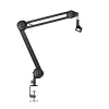 Stand GAZ40 Professioneller Aufnahme Mikrofonhalter Suspension Boom Schere Armstandhalter mit Mikrofon -Clip -Tisch -Montageklemme