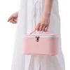 Kosmetiska väskor kvinnors väska smink arrangör resor nödvändigheter dragkedja smink fodral påse toalettartikat