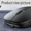 Myszy ładowne Bluetooth Mysz Bezprzewodowy Tryb 5.2 Silent Computer Gaming Ergonomic 2.4 USB H240407