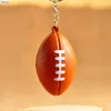 Keychains Folyards Football Club Metal Keychain Chain Chain Chain Ring Sports Keyring para Finder Holer Acessórios Presentes para Presente 17165 Q240403