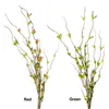 Fleurs décoratives Snow Willow Branche Simulation en plastique branches de fleurs de mariage Garden de maison DÉCORATIONS DE SOI