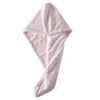 Towel Hair Bath For Women Towels Bathroom Quick Dry Microfiber Home Textiles Hat Turban Frying 25 65cm