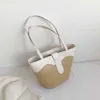 Bolsa de praia de moda de grande capacidade para feminino