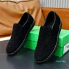 Top Design Intrecciato Men Sneaker in pelle scarpe slip-on moca