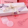 200 Pcs Including Round Acrylic Clear Transparent Discs Key Rings Jump Rings Acrylic Keychain Blanks Vinyl Crafting Kit Dropship 240402