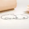 Bracelet de couple Rose Thorn avec Sterling Sier pour hommes et femmes, bracelet de mode de design populaire, artisanat Instagram