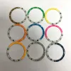 Kits 1 PCS New Outer Diameter 38MM Inner Diameter 31.3MM Watch Bezel Blue Luminous Aluminum Ring Watch Tools Parts Accessories