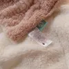 Filtar Autumn och Winter Teddy Plush Light Luxury Standed Filt Cover