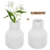 Vases Modern Table Decor Bookshelf Decorative Objects For Centerpieces Ceramic Flower Unique Home Neutral Tabletop Decorations