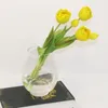 装飾的な花チューリップ人工花リアルタッチブーケ40cm豪華なホームリビングルームデコフローレス偽の植物