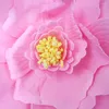 Fiori decorativi di alta qualità PE Peony Flower Wedding Stage Sfondo Decorazione Shopping Mall Window Display Pooth Booth Backdrop