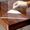 Adesivi per finestre Sunice trasparente mobili opachi/gloss film 4mil chiara chiara scrivania protettiva fogli la resistenza alla temperatura