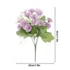 Dekorative Blumen künstlich 35 20 cm Seidenblume kleine Gänseblümchen Bouquet Begonia Ball Pographie Requisiten Amerikanische Esstisch Blumendekoration