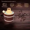 1st roliga capybara kaffemugg keramisk te kopp med sked och lock för mjölk 240407