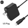 Adapter 65W 45W 20V 3.25A Typ C PD Fast Charger Phone Laptop Charger Power Adapter för MacBook Asus Zenbook Lenovo Dell Xiaomi Air HP S