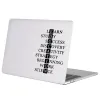 Pens Success Password Vinyl Laptop Sticker for Book M2 Pro 14 16 Air 11 13 Retina 15.6" 17 Inch Notebook Skin Chromebook Decal