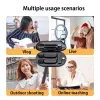 Microphones 2.4G sans fil Microphone Microphone Portable Enregistrement vidéo Microphones pour Mobile Live Broadcast Wireless Mic