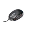 Topi Mini Optical Optical Wired Mouse LED USB Ergonomicamente progettato per PC/Laptop/Laptop H240407