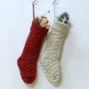By Sea Knitting Christmas Stocking 46 cm Gift Stockings-Christmas Stockings Stockings Holiday stocks Family Fosse per famiglie Decorazione interno