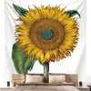 Tapestries Wall Art Tapestry Tapestry Interior Sunflower Painting Decor voor kamerdecoratie wallpapers jaar esthetisch huis y2k