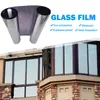 Adesivi per finestre Autodesivi a un modo mirror Film privacy fai-da-te Anti UV Sun Blocking Callo di calore Finestra Riflettente finestra Tint
