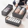 Storage Bags 3Pcs/Set Bra Underwear Foldable Drawer Oxford Cloth Organizers Case Ties Socks Scarf Closet Divider Box