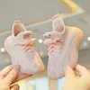 Children Sneakers Knitted Kids Boys Shoes Summer Fall Breathable Sport Girls Casual Shoes Baby Walking Shoes Size 21-32