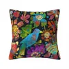 Pillow Tropical Bird Throw Christmas Covers For S Decorative Sofa Cover Set