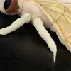 Movies TV Plush toy 27x33cm Cute Silk Moth Fidelity Silkworm Plushie Fly Plush Toys Insect Animals Simulation Stuffed Doll Kawai Toy Gifts Kid 240407