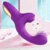 Rabbit Sucking Vibrator Clitoral G Spot Stimulation Adult Sex Toys for Women Vibrating Finger Massager with Suction Vibration 240401