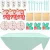 Disposable Dinnerware 8 Pcs Sushi Dish Nut Plate Candy Tray Cake Christmas Snack Sashimi Serving