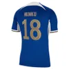 23 24 25 Enzo Nkunku N.Jackson Soccer Jersey CFC Kids Kit 2023 2024 Home Away Third Plus размер 4xl Женская футбольная рубашка.