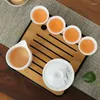 Teaware Sets Drinkware Set Chinese Travel Tea Ceramic Portable Teacup Porcelain Service Gaiwan Mug Ceremony Teapot