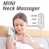 Masseur corporel complet 5d pétrissant shiatsu massage châle masseur chiropratique du cou de cou chiropractique pour la douleur épaule chauffage de chauffage massageador massagem nouveau 240407