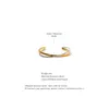 Bangle Waterproof Gold Plated Geometric Stainless Steel Double Color Statement Charm Texture Jewelry