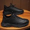 Casual Shoes Men's Spring And Summer Breathable Leather Waterproof Sports Trend All Match