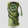 Gear d'hydratation 2L Sacs d'eau TPU BOUCHE SPORTS VELLE CAM RADIGE MALIGNE MALITIQUE SAG Militar