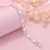 Nieuwe luxe klassieke hartvormige armband voor vrouwen Fashion Designer Sieraden Wedding Party Verjaardagsgeschenk AB105