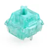 Claviers Gateron Turquoise Tealio Interrupteur linéaire 63,5g 65g 5pin SMD RVB MX STEMTT