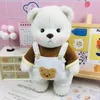 Filmy TV Pluszowa zabawka 30cm ręcznie robiona oryginalna misia niedźwiedź pluszowa lalka z ubraniami Lina Bear Plushies Birthday Prezent dla dzieci dziewczyna 240407