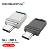 PADS NOUVEAU MÉTAL USB 2,0 DRAPE FLASS TYPEC Mémoire haute vitesse 32 Go 64 Go 128 Go Largecapacity Storage USB