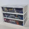 Aquauncle Premium akrylvisningsfall för Lorcana Booster Box, med magnetisk nära