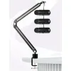 Stand Extendable Recording Microphone Holder with Mic Clip Table Mounting Clamp
